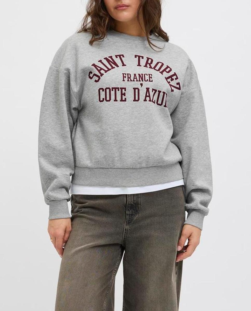Imagen 0 de Sudadera de mujer con cuello redondo