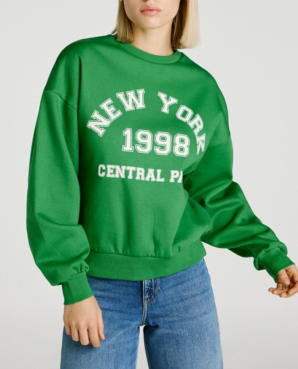 Imagen 0 de Sudadera de mujer con cuello redondo