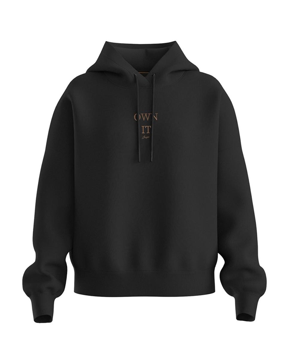 Imagen 0 de Sudadera de manga larga en algodón con capucha