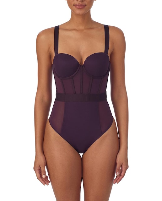 Imagen 0 de Body transparente Sheers rosa