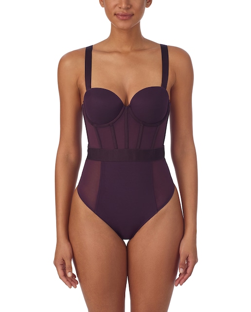 Imagen 0 de Body transparente Sheers rosa