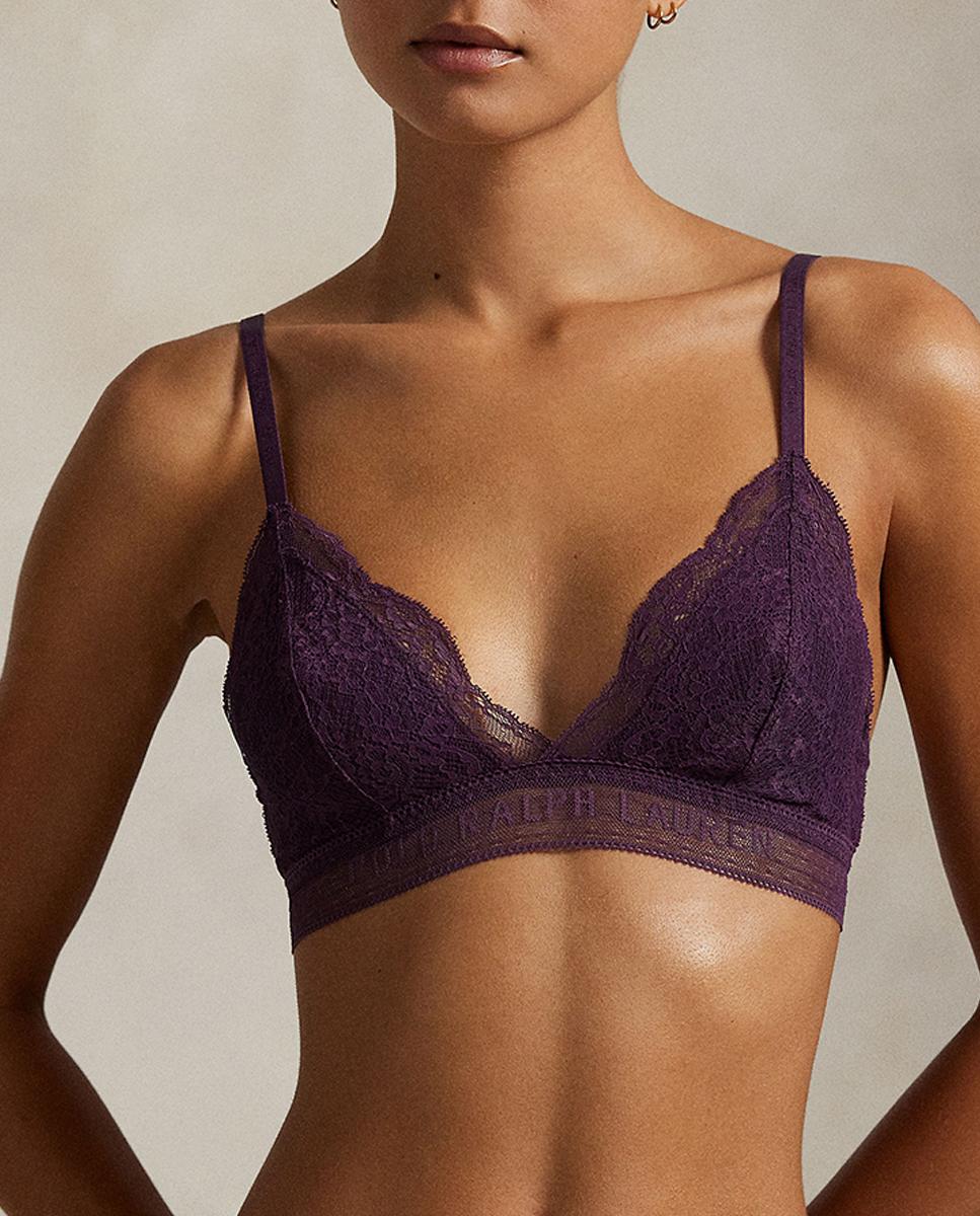 Imagen 0 de Sujetador mujer triangulo morado