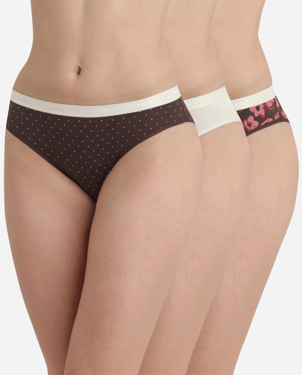 Imagen 0 de Pack de 3 bragas de algodón elástico estampadas