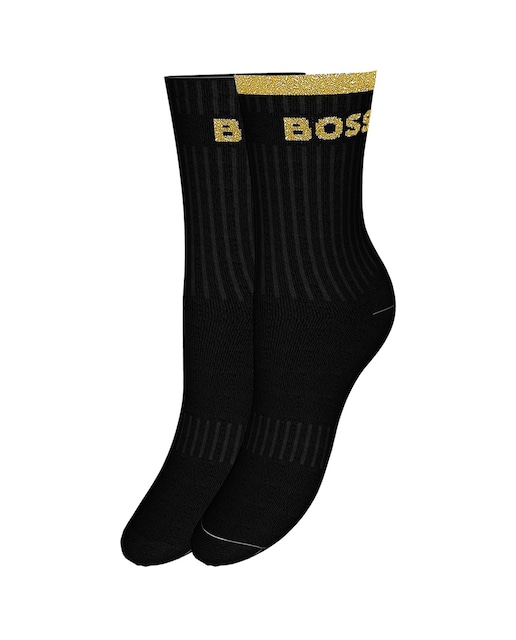 Imagen 0 de Pack de calcetines de mujer en color negro fluffy