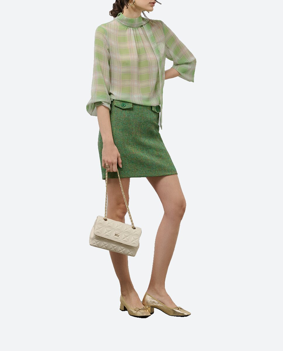 Imagen 0 de Falda recta tweed