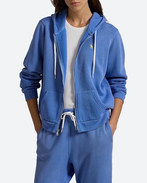 Imagen 0 de Sudadera de mujer de algodón con cremallera