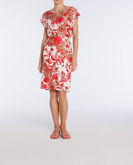 Imagen 0 de Falda recta con estampado flores