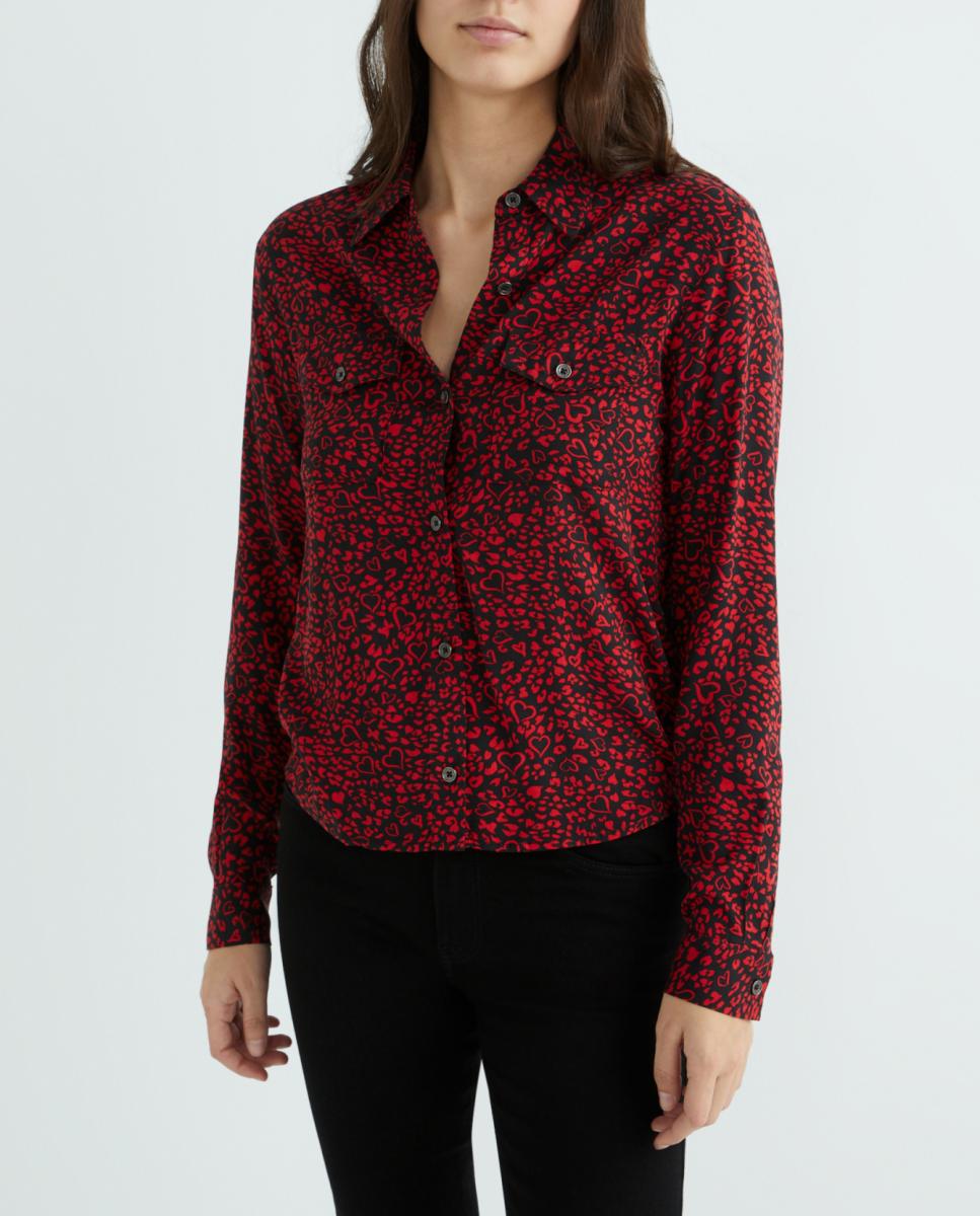 Imagen 0 de Camisa de mujer con manga larga