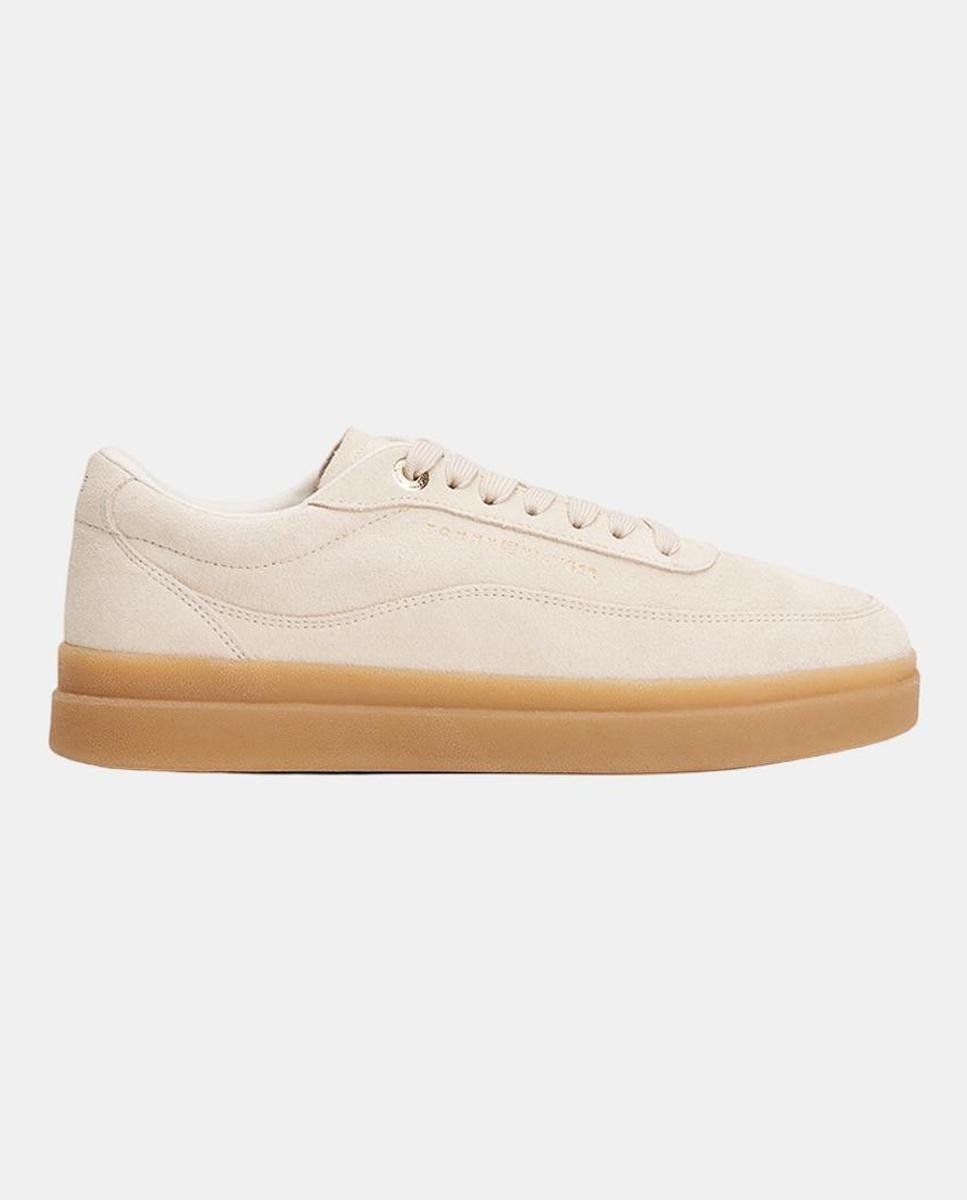 Imagen 0 de Zapatillas de mujer de serraje y suela caramelo de TH