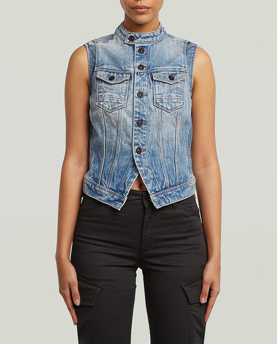 Imagen 0 de Chaleco Slim de mujer corte ajustado