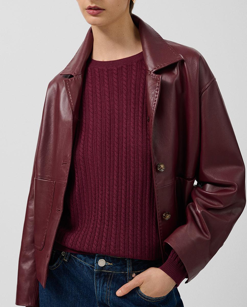Imagen 0 de Chaqueta de mujer con bolsillos napa