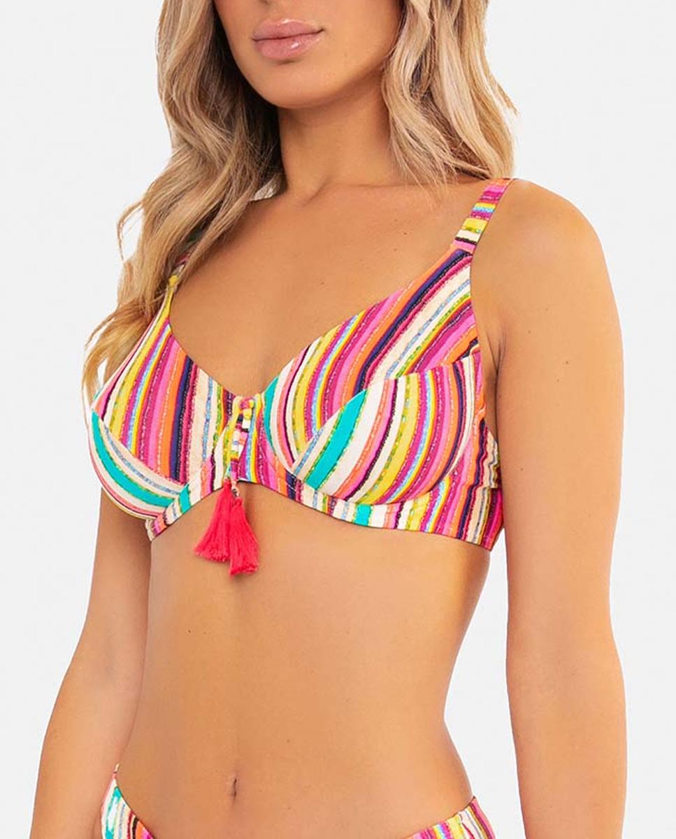 Imagen 0 de Top de bikini mujer con borla decorativa