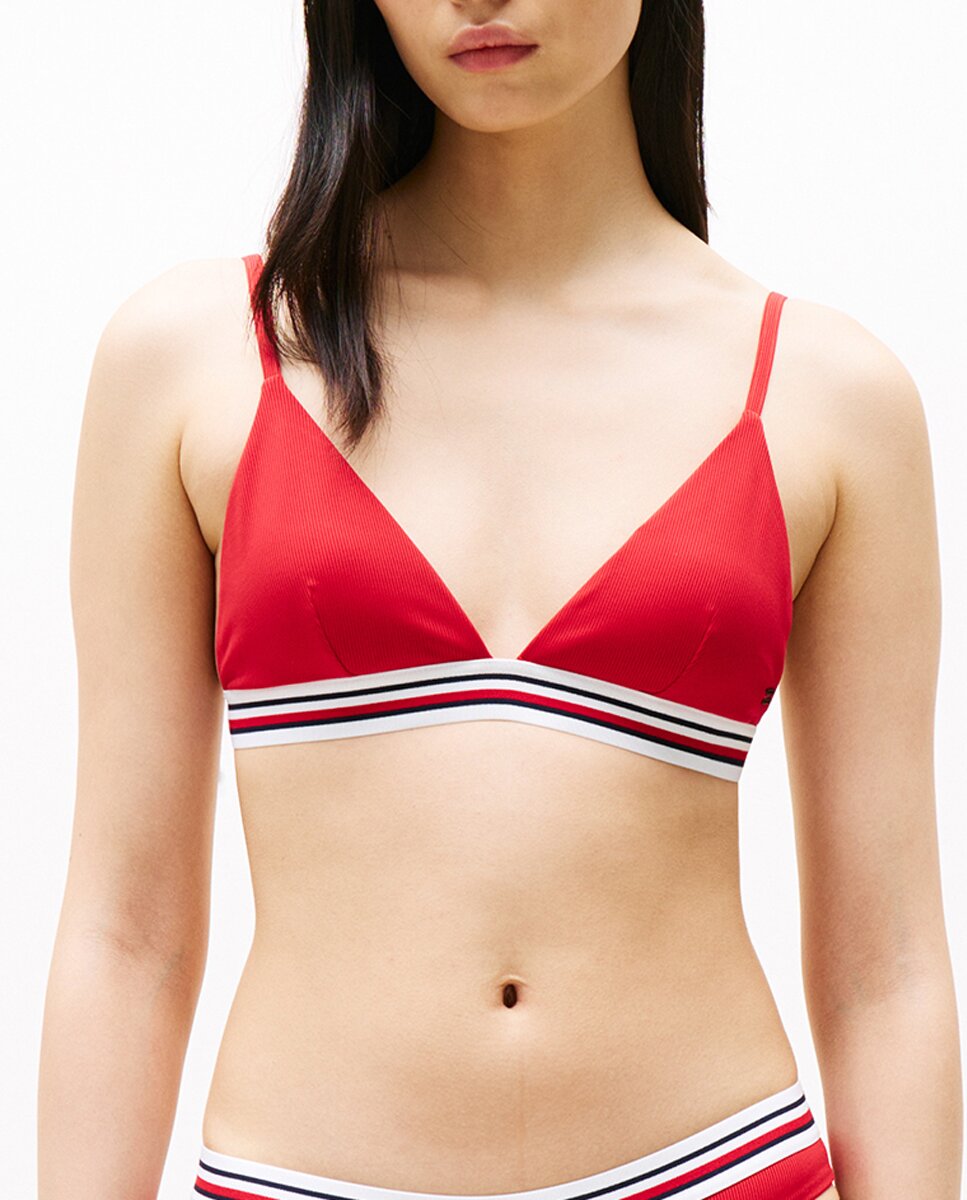 Imagen 0 de Top bikini triángulo liso