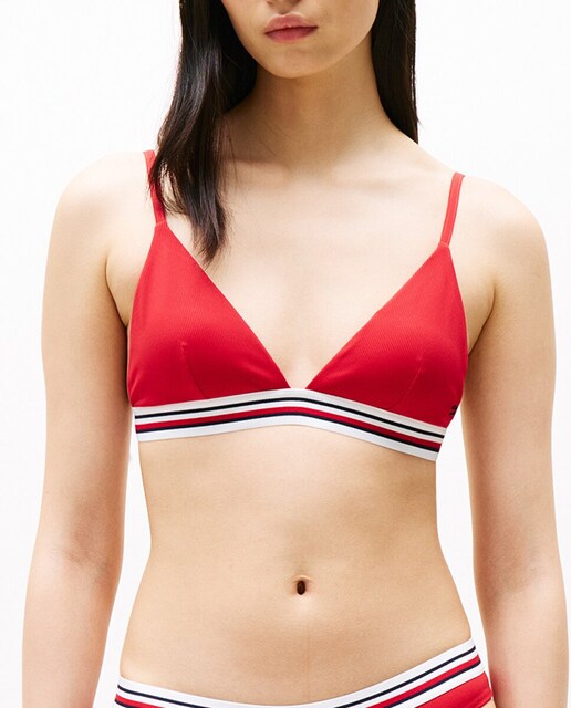Imagen 0 de Top bikini triángulo liso