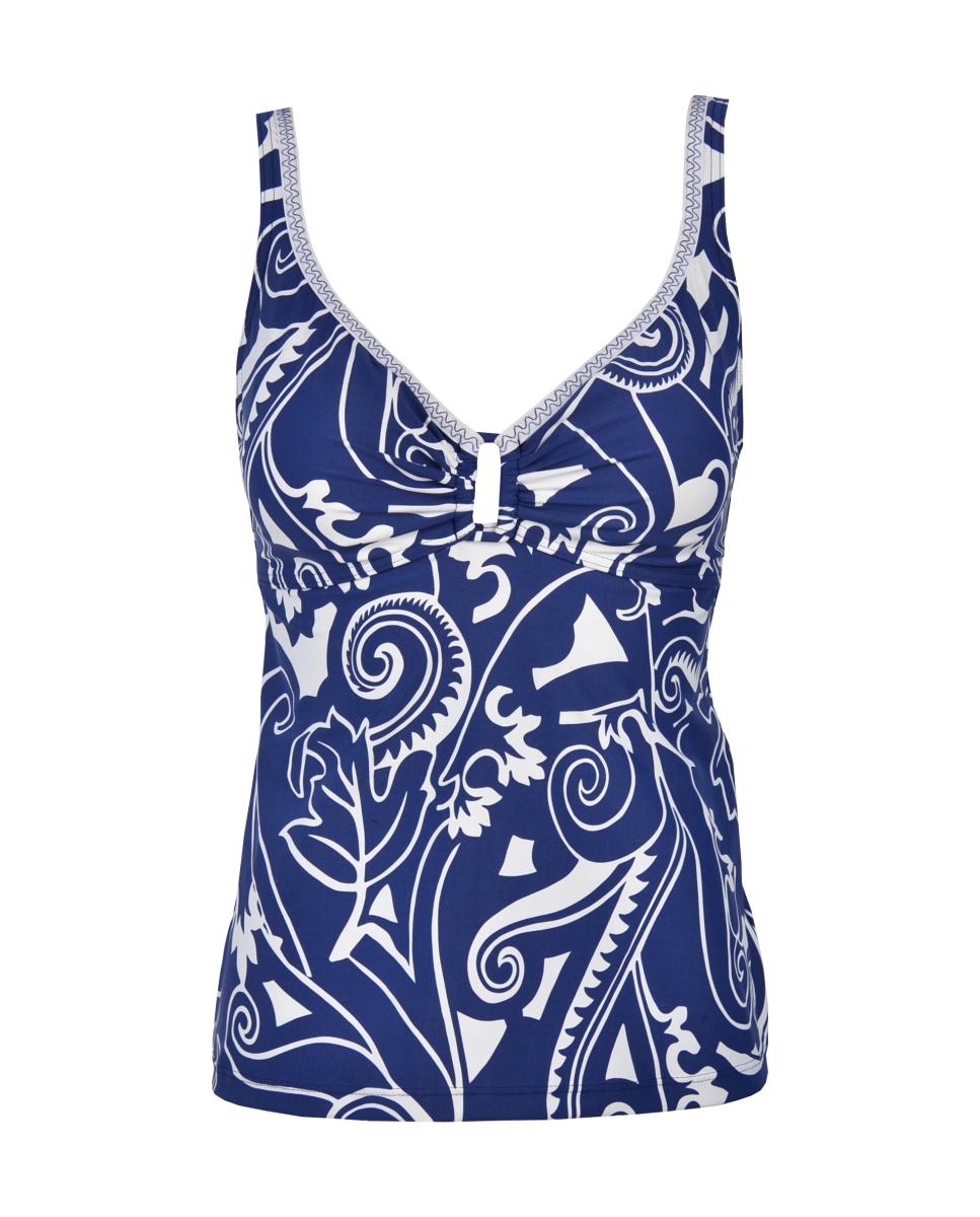 Imagen 0 de Tankini de bikini foam copa b tirante regulable y estampado