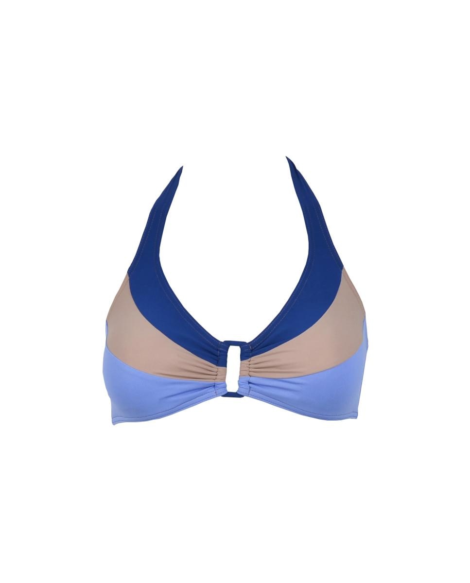 Imagen 0 de Sujetador de bikini top foam copa b con contorno graduable liso