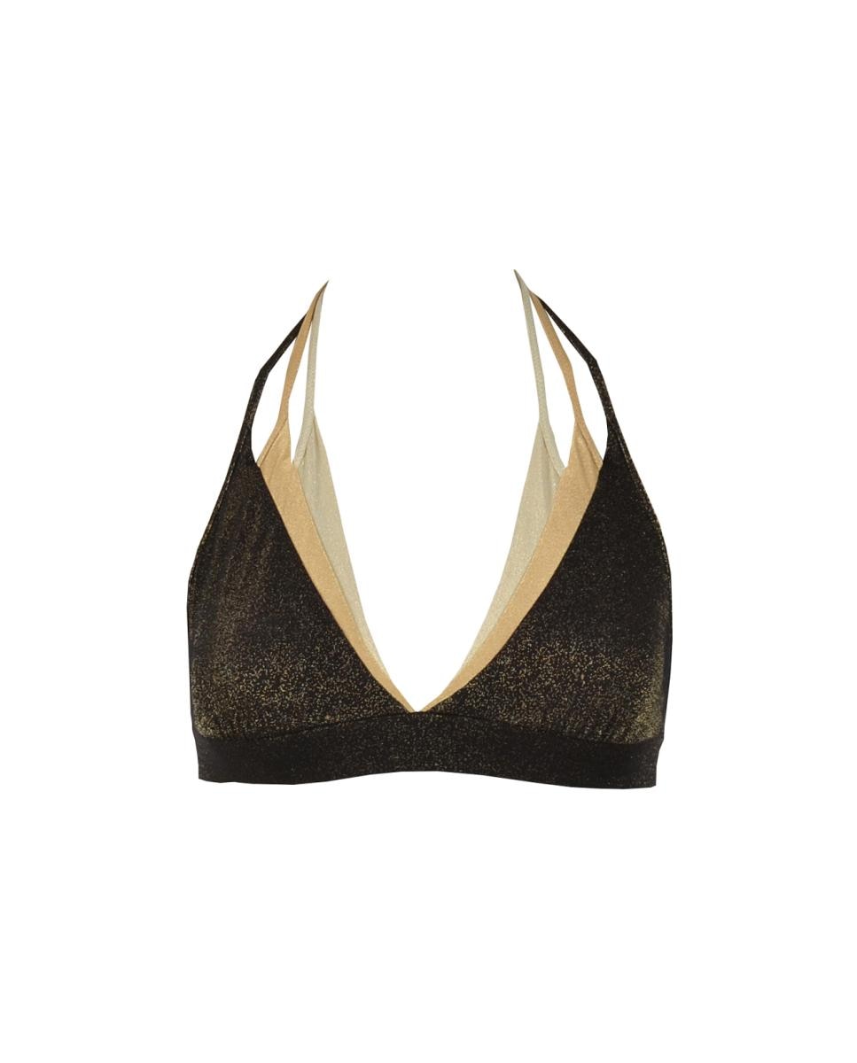 Imagen 0 de Sujetador de bikini top especial copa b tirante atado cuello liso