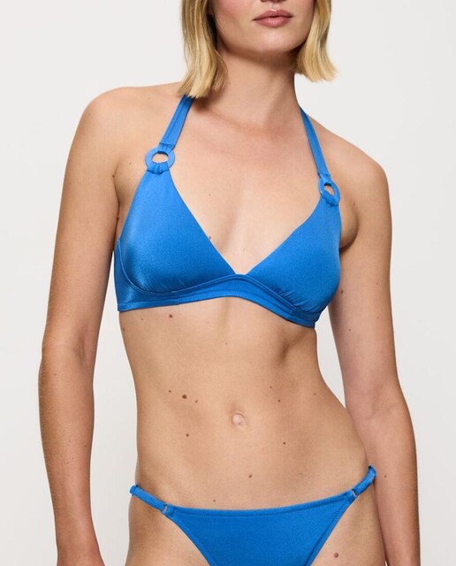 Imagen 0 de Sujetador de bikini con copa preformada y cuello halter