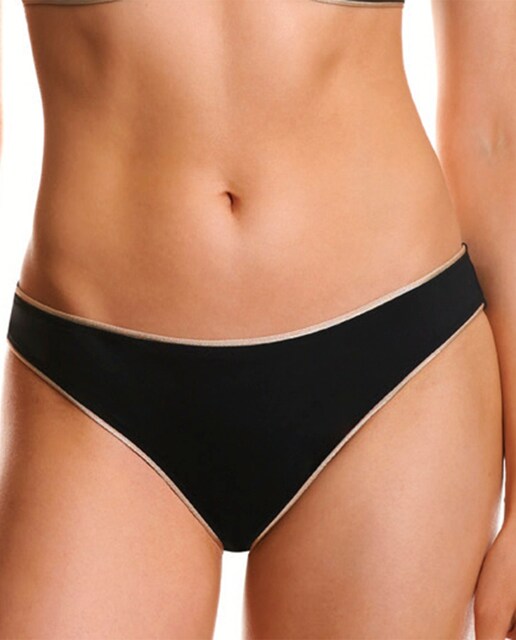 Imagen 0 de Braguita de bikini de mujer lisa básica