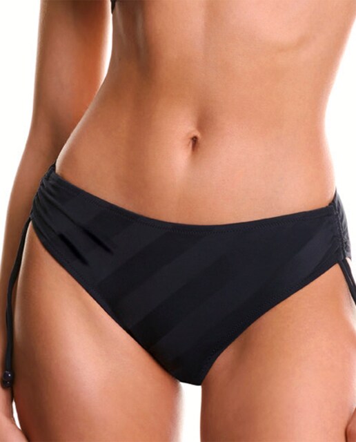 Imagen 0 de Braguita de bikini de mujer alta con drapeado en los laterales