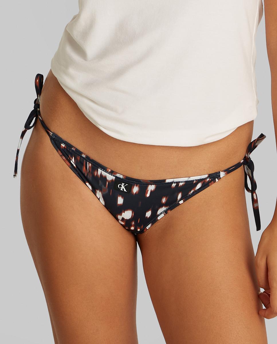 Imagen 0 de Braga de bikini con lazos en los laterales y logo