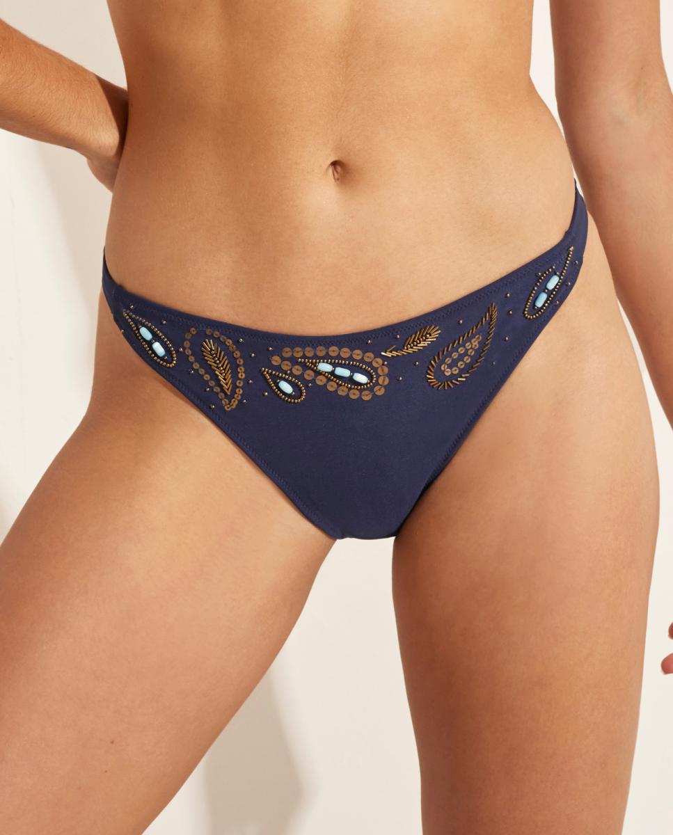 Imagen 0 de Braga de bikini tiro bajo de atar de mujer