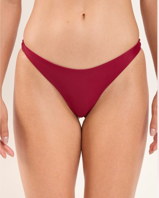 Imagen 0 de Braga de bikini mujer tipo tanga y diseño liso