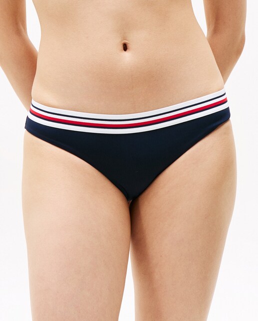 Imagen 0 de Braga bikini lisa con goma corporativa