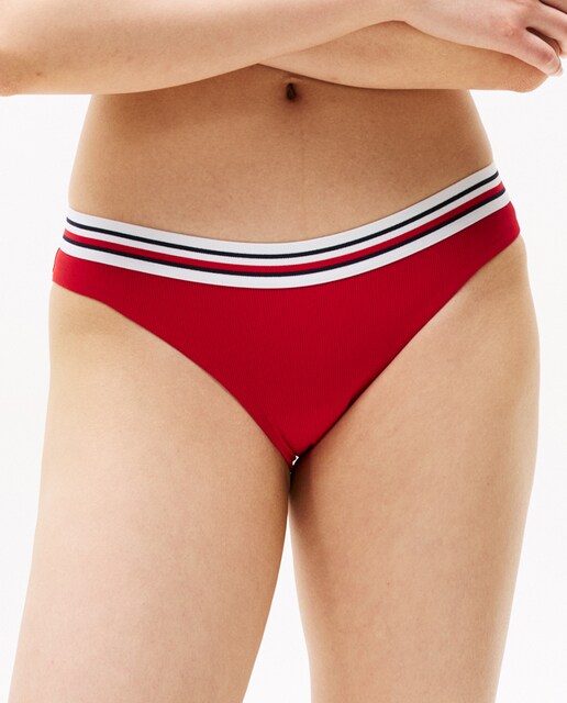 Imagen 0 de Braga bikini lisa con goma corporativa