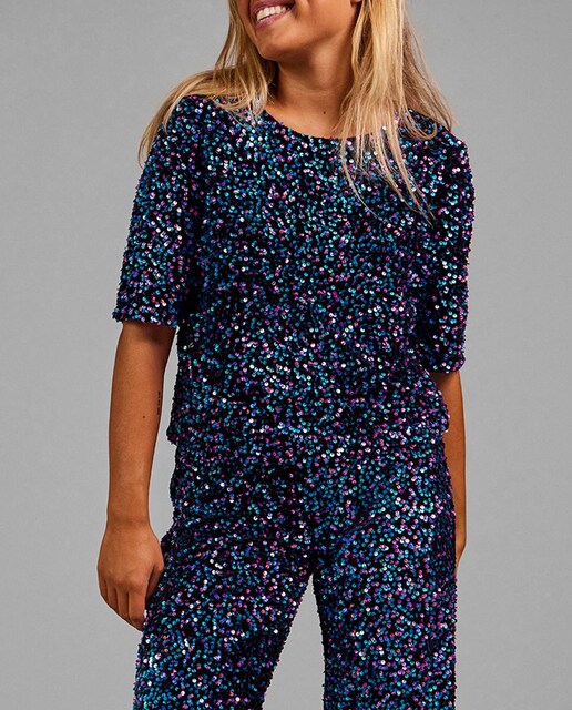 Imagen 0 de Blusa de mujer con lentejuelas