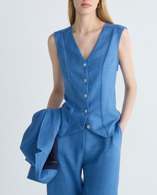 Imagen 0 de Chaleco de mujer liso