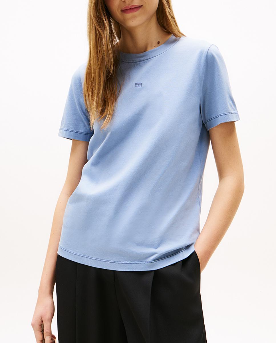 Imagen 0 de Camiseta de mujer de manga corta con logo atonal
