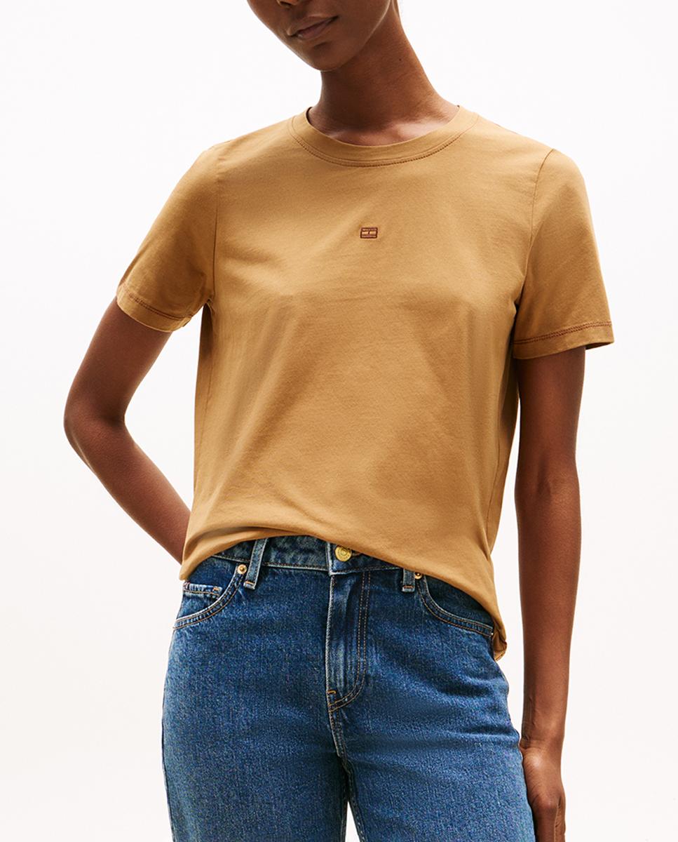 Imagen 0 de Camiseta de mujer de manga corta con logo atonal