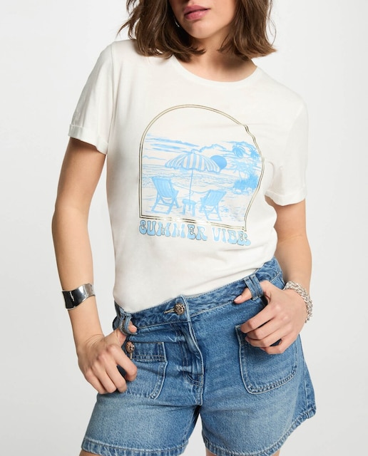 Imagen 0 de Camiseta de mujer con mensaje