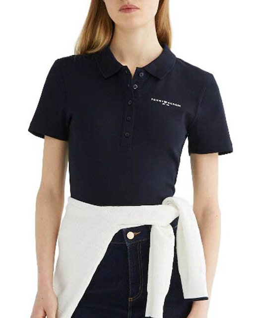 Imagen 0 de Polo de mujer entallado manga corta