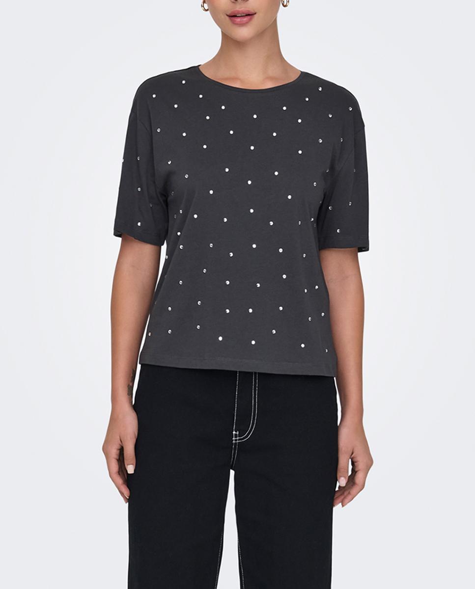 Imagen 0 de Camiseta de mujer de manga corta y cuello redondo