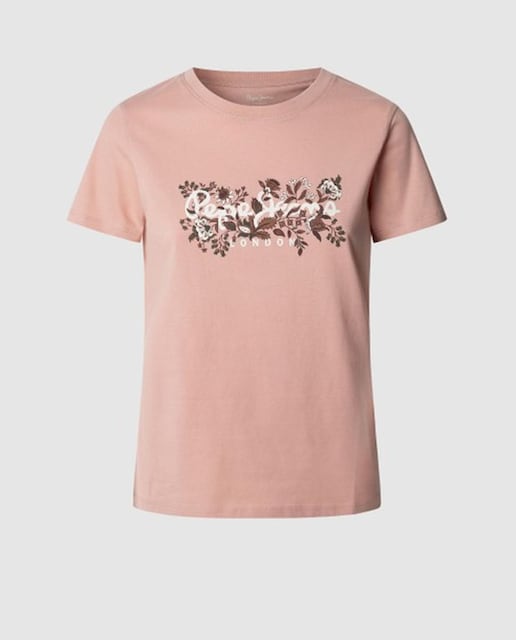 Imagen 0 de Camiseta de mujer manga corta logo