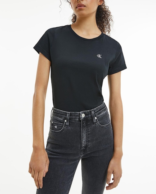 Imagen 0 de Camiseta de mujer manga corta en negro