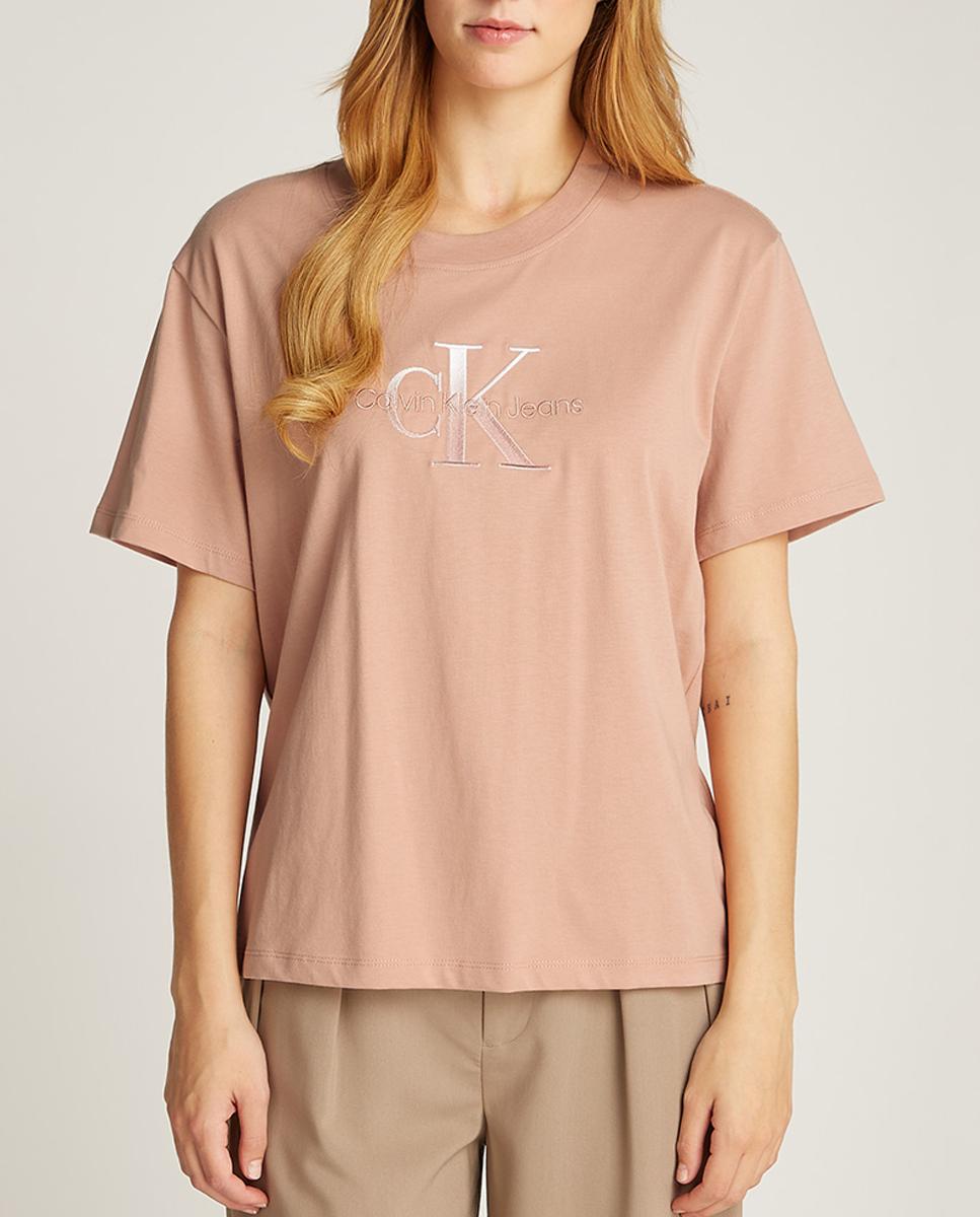 Imagen 0 de Camiseta de mujer de manga corta con monograma