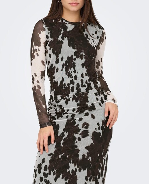 Imagen 0 de Top con estampado animal de mujer