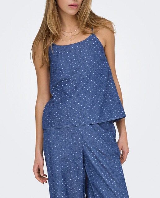 Imagen 0 de Top de mujer estilo denim