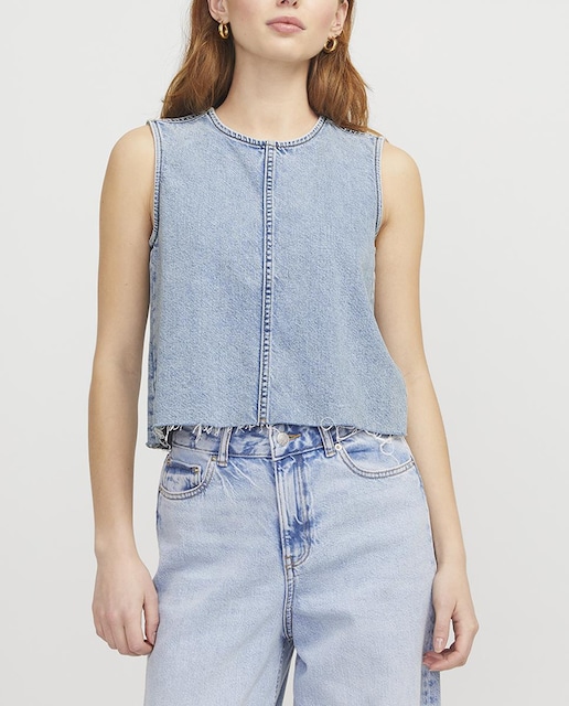 Imagen 0 de Top de vaquero sin mangas