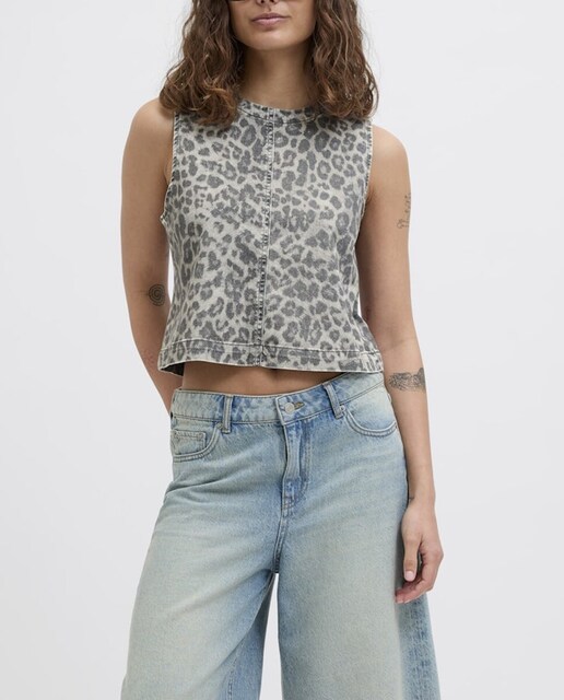 Imagen 0 de Top de mujer sin mangas estampado