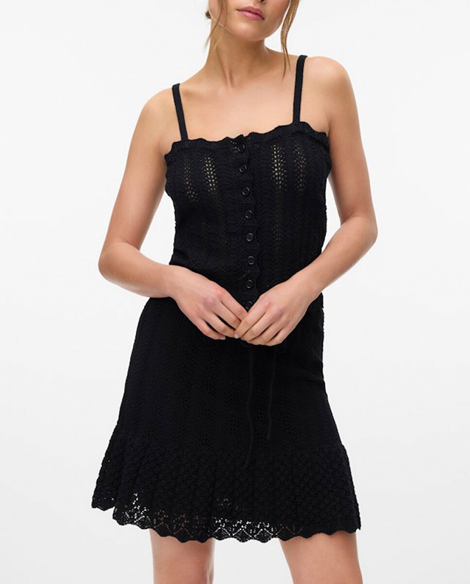 Imagen 0 de Top de crochet de mujer con botones