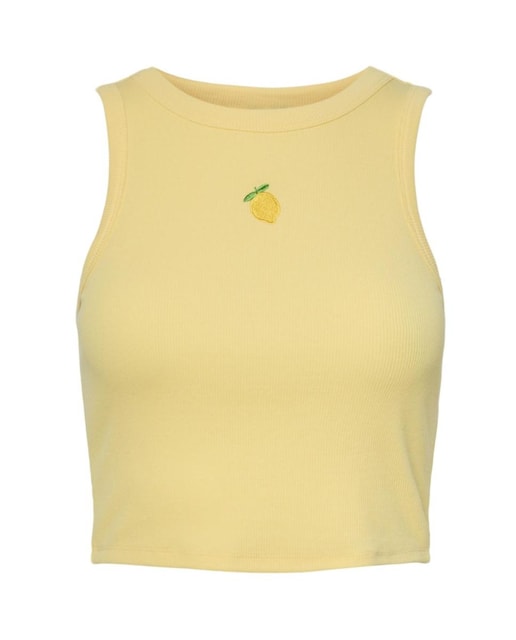 Imagen 0 de Camiseta corta sin mangas de mujer.