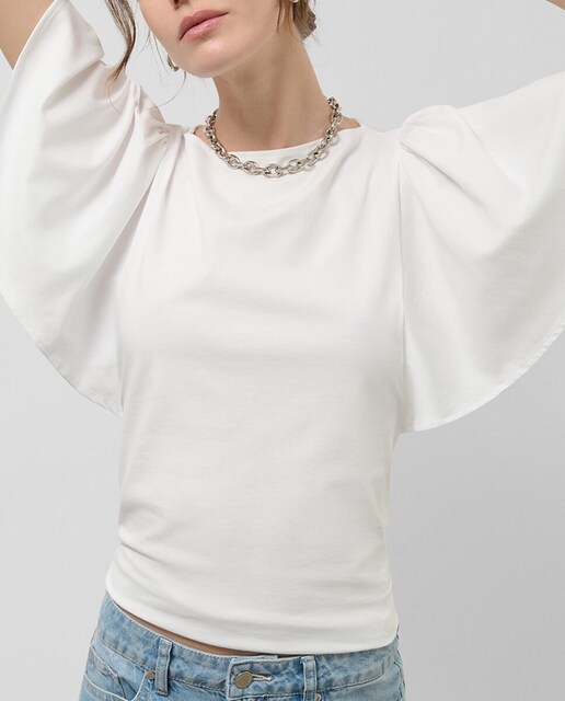 Imagen 0 de Camiseta de mujer manga capa