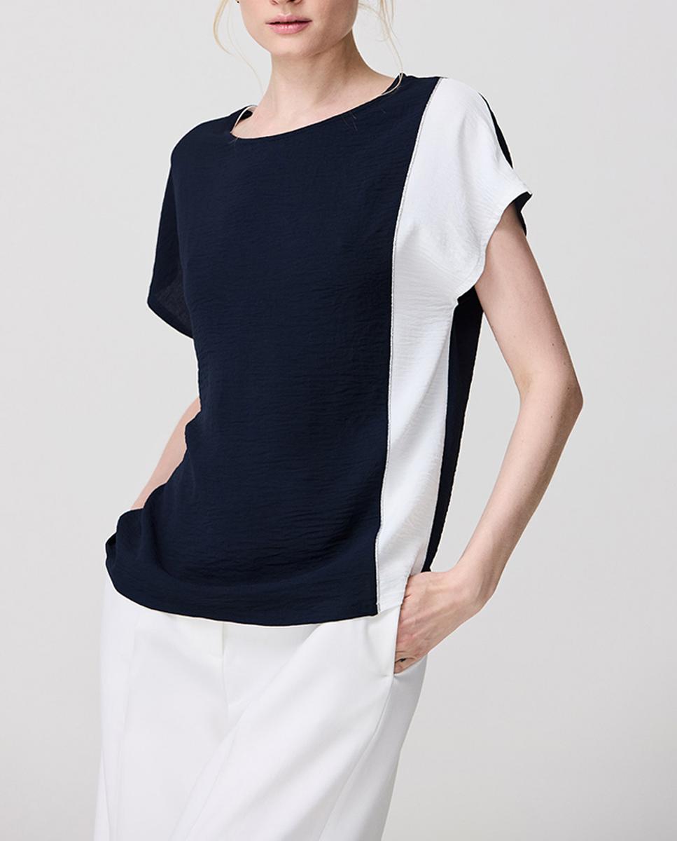 Imagen 0 de Blusa de mujer de diseño asimétrico