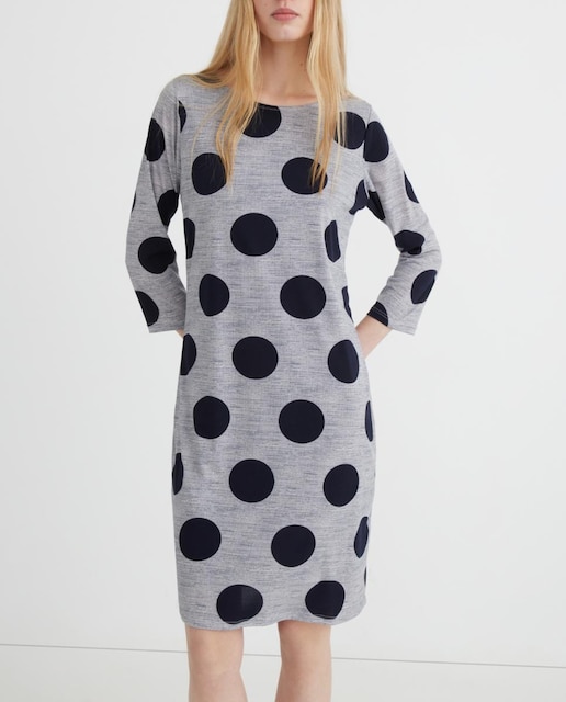 Imagen 0 de Vestido estampado manga 3/4