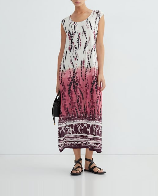 Imagen 0 de Vestido estampado sin mangas