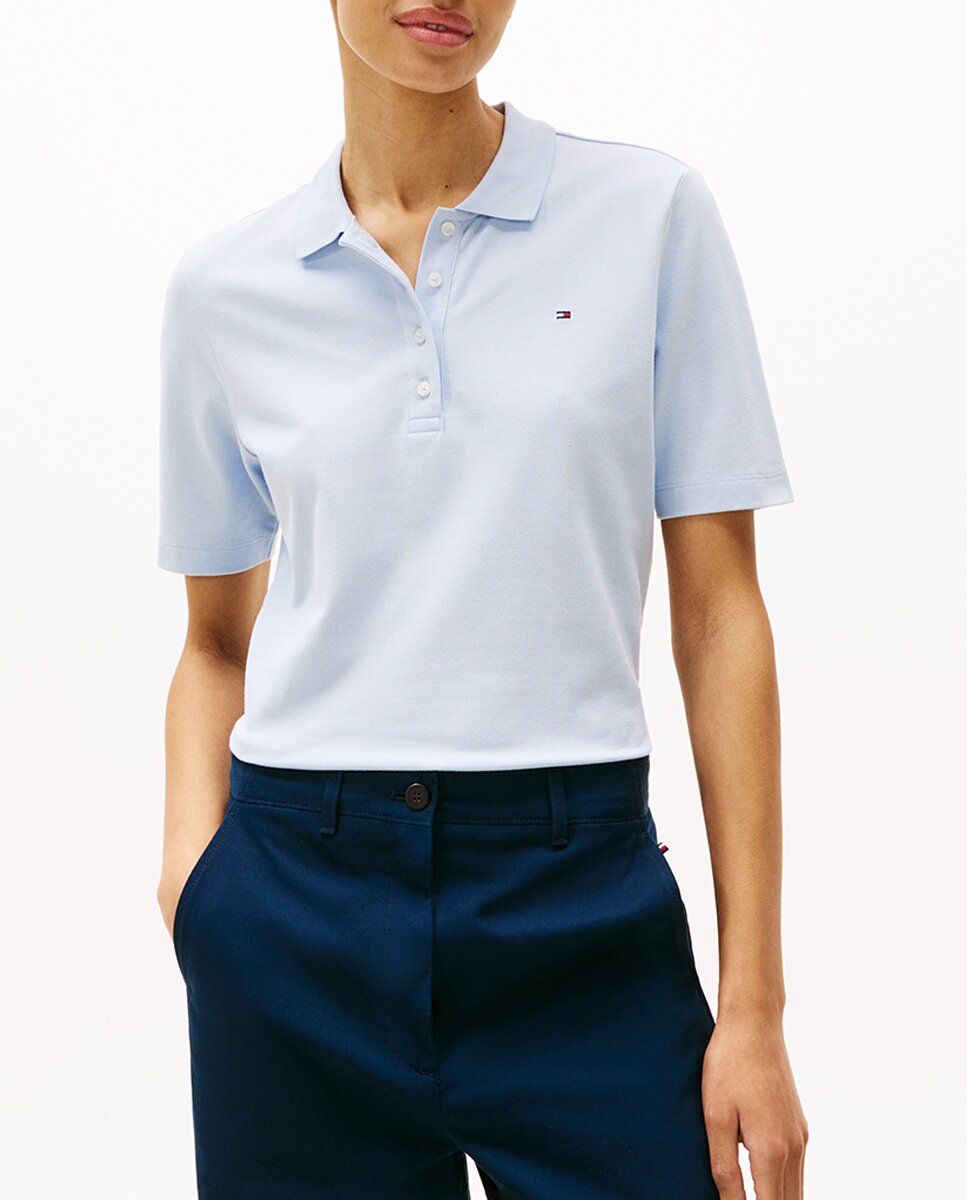 Imagen 0 de Polo de mujer Regular Pique de manga corta
